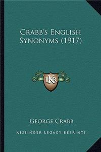 Crabb's English Synonyms (1917)
