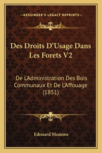 Des Droits D'Usage Dans Les Forets V2