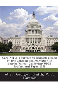 Core Km-3, a Surface-To-Bedrock Record of Late Cenozoic Sedimentation in Searles Valley, California