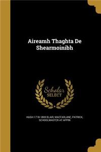 Aireamh Thaghta De Shearmoinibh