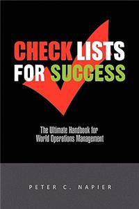 Check Lists for Success