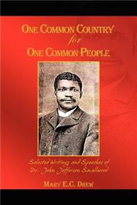 One Common Country for One Common People