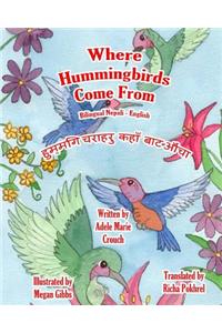 Where Hummingbirds Come From Bilingual Nepali English