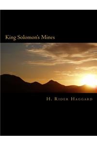 King Solomon's Mines [Large Print Edition]
