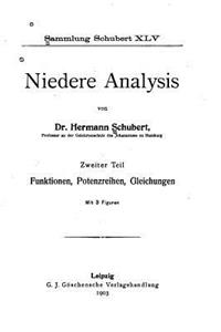 Niedere analysis