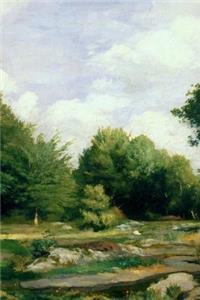 150 page lined journal A Clearing in the Woods, 1865 Pierre Auguste Renoir