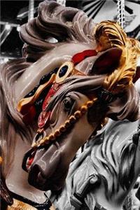 Enchanting Carousel Horse Fantasy Art Journal