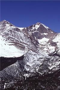 Travel Journal Snow Covered Peaks Rocky Mountain National Park Colorado