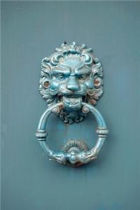 Cool Vintage Lion Door Knocker Journal