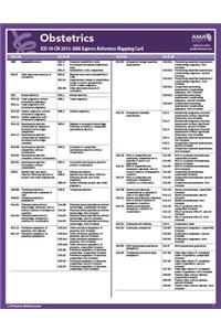 ICD-10 Mappings 2013 Express Ref Coding Card Obstetrics