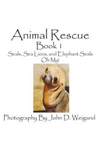 Animal Rescue, Book 1, Seals, Sea Lions And Elephant Seals, Oh My!