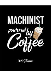 Machinist Powered By Coffee 2020 Planner