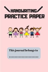 Handwriting Practice Paper