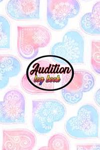 Audition Log Book