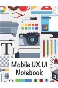 UX UI mobile Notebook