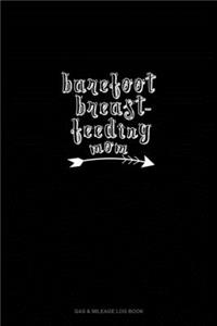 Barefoot Breastfeeding Mom