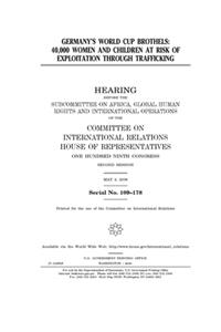 Germany's World Cup brothels