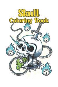 Skull Coloring Book