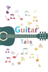 Guitar tab notebook
