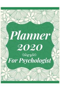 Planner 2020 for Psychologist