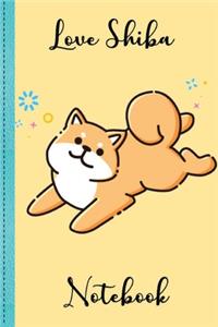 Love Shiba Puppy Notebook Volume 5