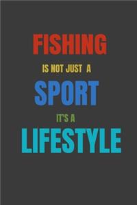 Fishing Is Not Just A Sport It's A Lifesytle