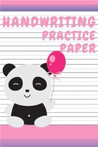 Handwriting Practice Paper
