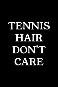 Tennis Hair Don't Care