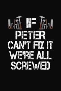 If Peter Can't Fix We're All Screwed