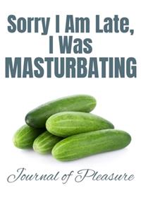 Sorry I Am Late, I Was Masturbating