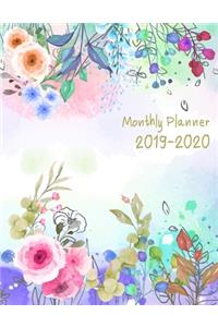 2019-2020 Monthly Planner
