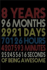 8 Years Of Being Awesome