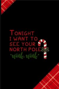 Tonight I Want To See our North Pole *wink, wink*