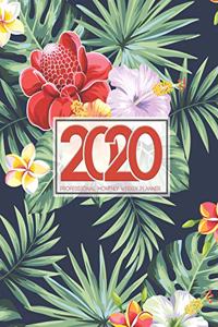 2020 Professional Monthly Weekly Planner