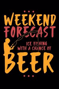 Weekend Forecast Ice Fishing With The Chance Of Beer