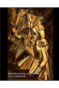 Nude Descending a Staircase No. 2 (Marcel Duchamp) Notebook/Journal