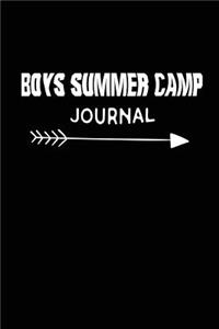 Boys Summer Camp Journal