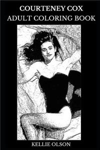 Courteney Cox Adult Coloring Book