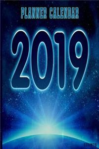 Planner Calendar 2019 Cosmos