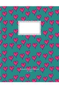 Manuscript Paper Notebook
