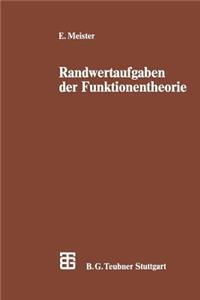 Randwertaufgaben Der Funktionentheorie