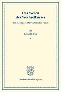 Das Wesen Des Wechselkurses