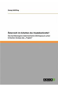 Österreich im Schatten des Staatsbankrotts?