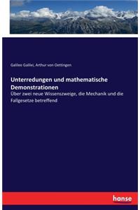 Unterredungen und mathematische Demonstrationen