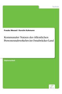 Kommunaler Nutzen des öffentlichen Personennahverkehrs im Osnabrücker Land