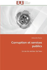 Corruption et services publics