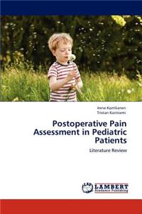 Postoperative Pain Assessment in Pediatric Patients
