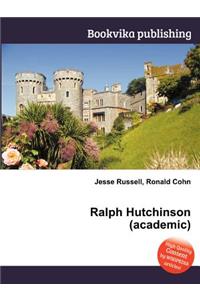 Ralph Hutchinson (Academic)