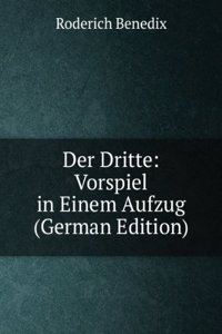 Der Dritte: Vorspiel in Einem Aufzug (German Edition)