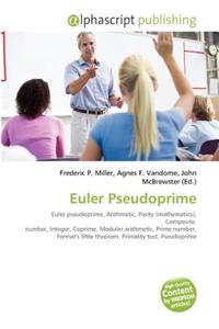 Euler Pseudoprime